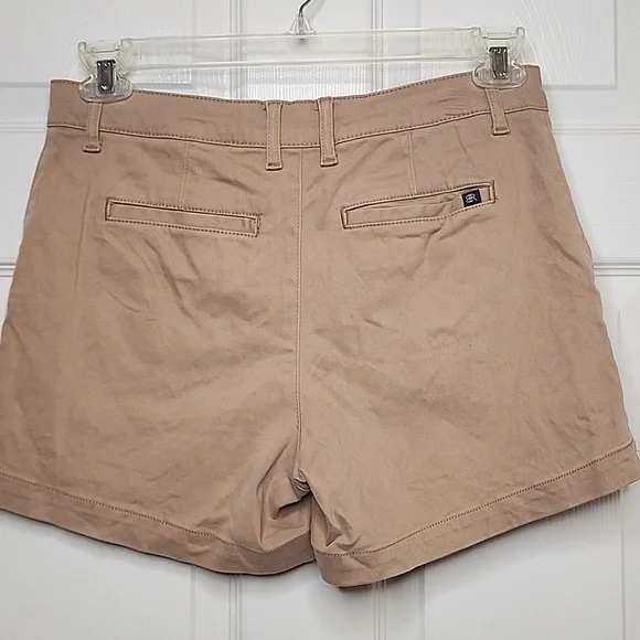 Banana Republic Womens Tan Chino Shorts Size 6 - Picture 5 of 9